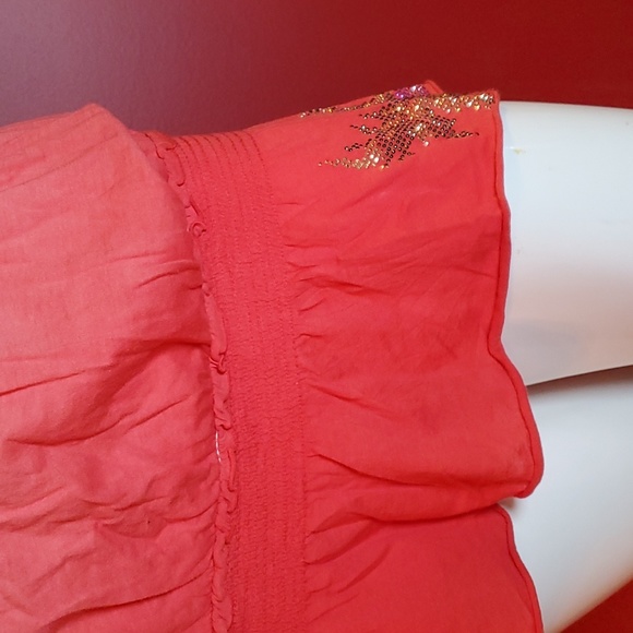 Sz L - Language Los Angeles Designer Brand Tank Tunic Beach Coverup Top BNWT - Picture 7 of 13